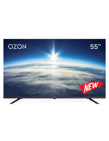 55" LED SMART TV OZON U55Z8000R, 3840x2160 4K UHD, Android TV, Negru