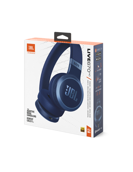 Căști JBL LIVE670NC, Albastru