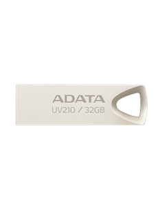 USB Flash накопитель ADATA UV210, 32Гб, Серебристый