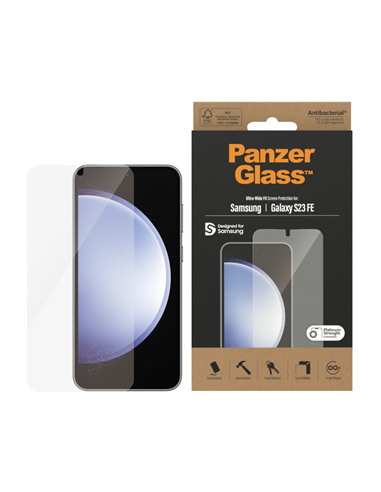 Защитное стекло PanzerGlass SAFE. Ultra-Wide Fit Samsung Galaxy S23 FE, Прозрачный