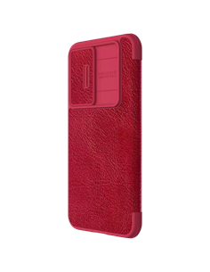 Husă tip carte Nillkin Samsung Galaxy S23 FE Qin Pro, Roșu 2