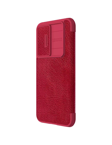 Чехол книжка Nillkin Samsung Galaxy S23 FE Qin Pro, Красный
