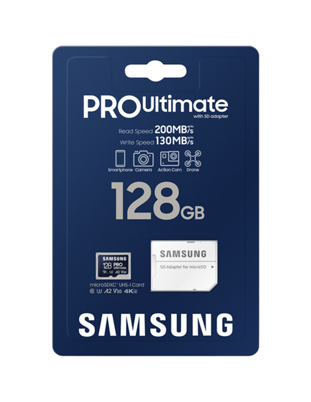 Card de Memorie Samsung PRO Ultimate MicroSD, 128GB (MB-MY128SA/WW)