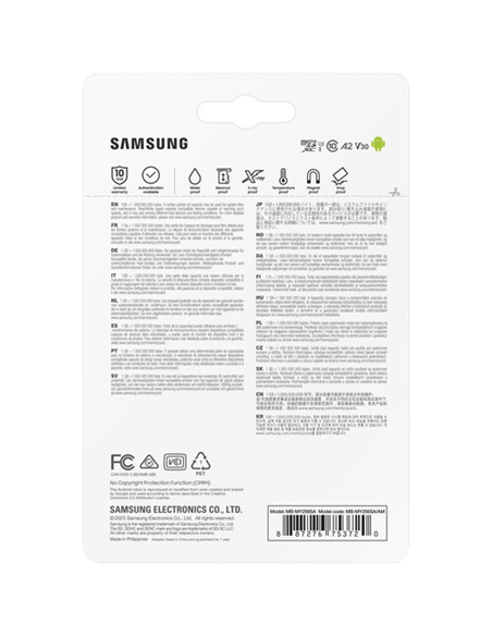 Карта памяти Samsung PRO Ultimate MicroSD, 256Гб (MB-MY256SA/WW)