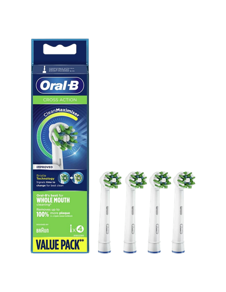 Насадка для электрической зубной щетки Braun EB50-4, Чёрный