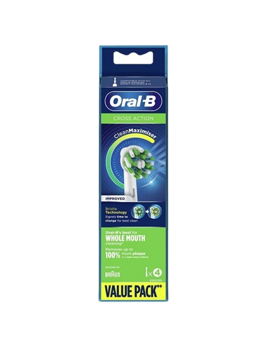 Насадка для электрической зубной щетки Braun EB50-4, Чёрный