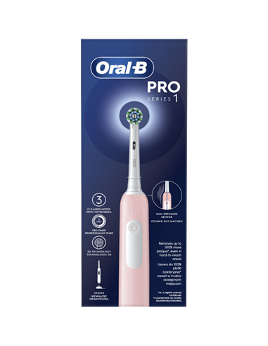 Periuță de dinți electrică Braun Pro 1, Roz