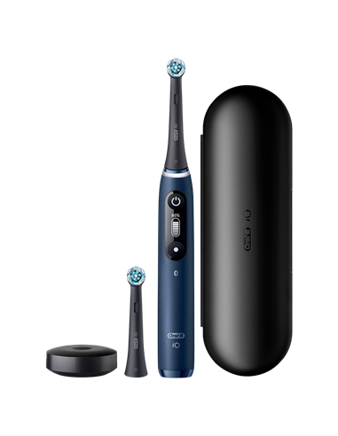 Электрическая зубная щетка Braun Oral-B iO 7, Синий