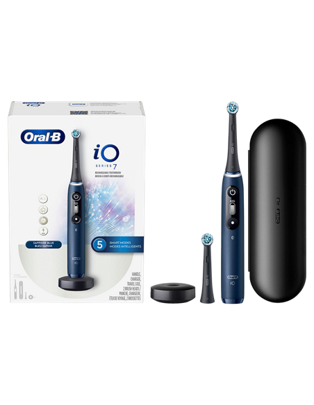 Periuță de dinți electrică Braun Oral-B iO 7, Albastru