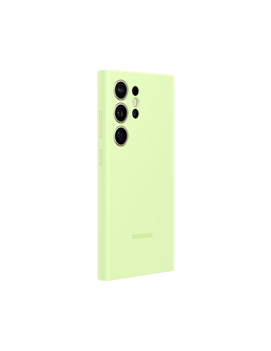 Husă Samsung Silicone Cover Galaxy S24 Ultra, Verde
