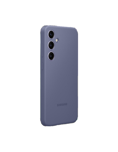 Чехол Samsung Silicone Cover для Galaxy S24+, Фиолетовый