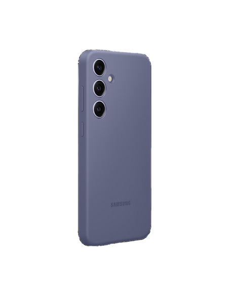 Чехол Samsung Silicone Cover для Galaxy S24+, Фиолетовый