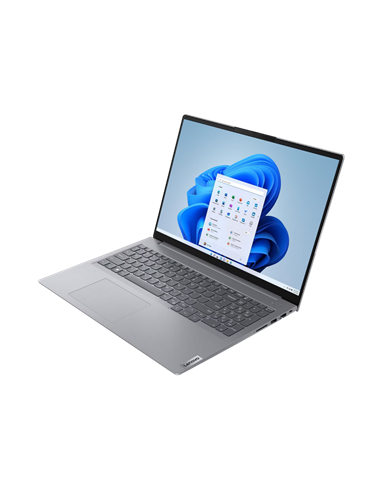 Laptop Business 16" Lenovo ThinkBook 16 G6 ABP, Arctic Grey, AMD Ryzen 5 7430U, 16GB/512GB, Fără SO