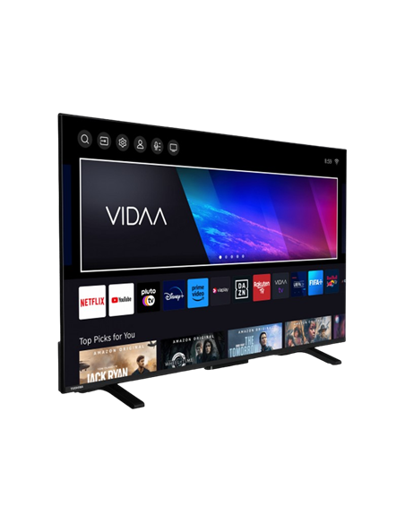 50" LED SMART Телевизор Toshiba 50UV2463DG, 3840x2160 4K UHD, VIDAA U OS, Чёрный 50" LED SMART Телевизор Toshiba 50UV2463DG, 3840x2160 4K UHD, VIDAA U OS, Чёрный