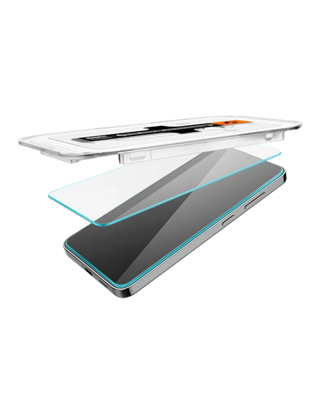 Защитное стекло Spigen Samsung S24, EZ FIT, Tempered Glass, Прозрачный