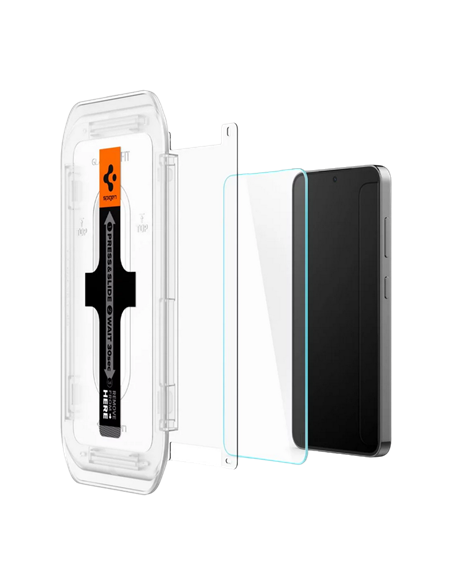 Sticlă de protecție Spigen Samsung S24, EZ FIT, Tempered Glass, Transparent