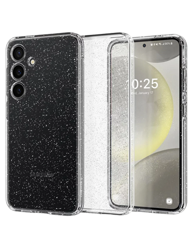 Husă Spigen Samsung Galaxy S24, Liquid Crystal, Cristal cu sclipici