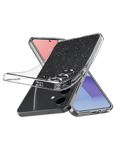 Чехол Spigen Samsung Galaxy S24, Liquid Crystal, Блестящий Кристалл