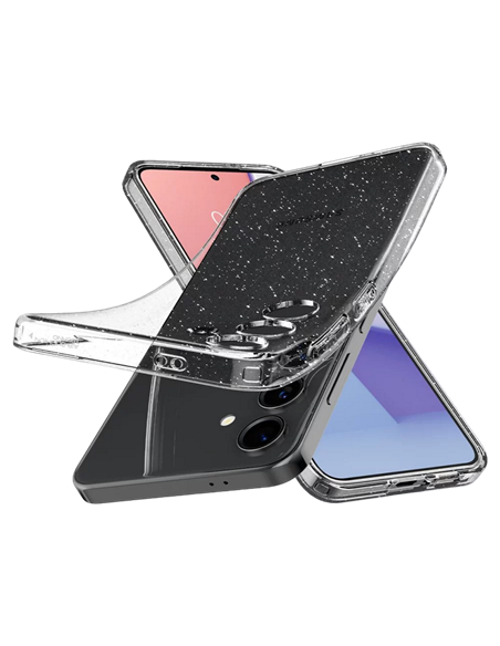 Чехол Spigen Samsung Galaxy S24, Liquid Crystal, Блестящий Кристалл