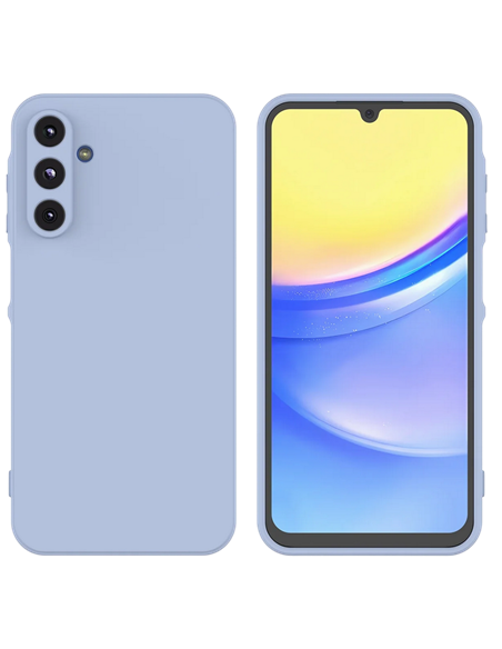 Husă Xcover Samsung Galaxy A25 - Soft Touch, Albastru deschis