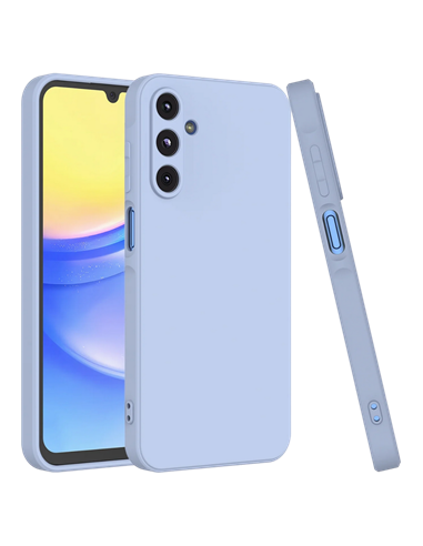 Husă Xcover Samsung Galaxy A25 - Soft Touch, Albastru deschis