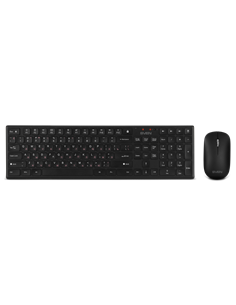 Клавиатура и мышь SVEN KB-C2550W, Беспроводное, Чёрный