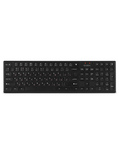 Клавиатура и мышь SVEN KB-C2550W, Беспроводное, Чёрный