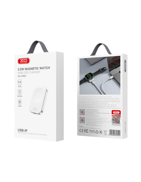 Încărcător wireless XO CX021, 2,5W, Alb
