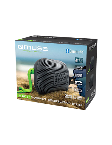 Boxă portabilă MUSE M-360 BT, Negru