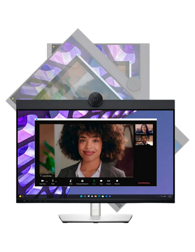 23,8" Monitor DELL P2424HEB, IPS 1920x1080 FHD, Negru | Argintiu