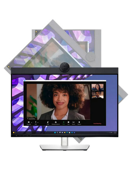 23,8" Monitor DELL P2424HEB, IPS 1920x1080 FHD, Negru | Argintiu