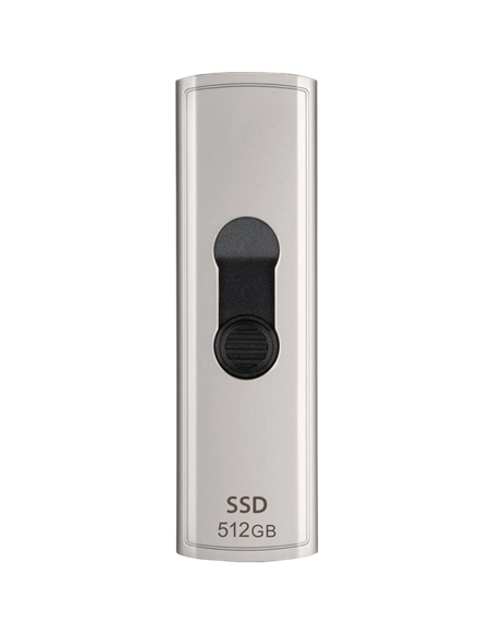 Внешний портативный SSD накопитель Transcend ESD320A, 1 ТБ, Серый (TS1TESD320A)