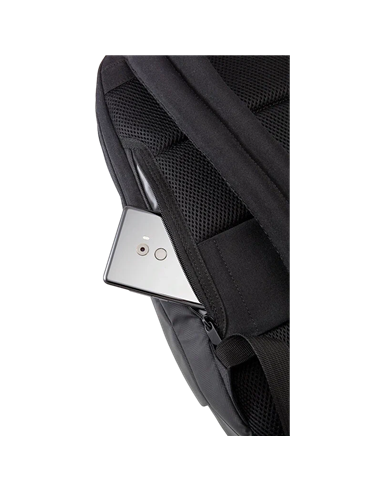 Rucsac zilnic NINETYGO City Commuter, 13", Nailon, Poliester, Negru