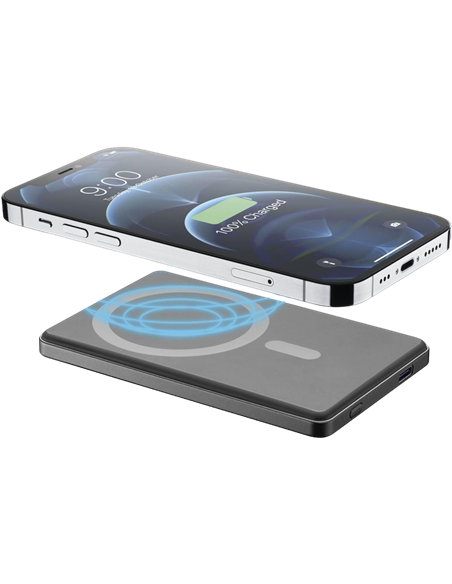 Acumulator extern Cellularline MAG LITE 5000mAh, Gri