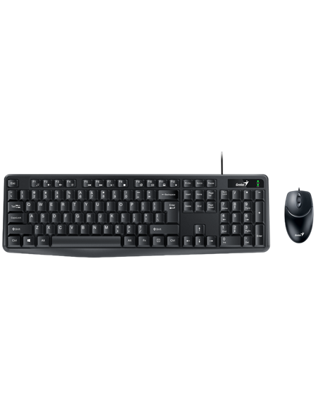 Set Tastatură + Mouse Genius KM-170, Cu fir, Negru