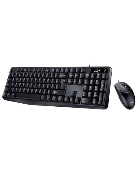 Set Tastatură + Mouse Genius KM-170, Cu fir, Negru