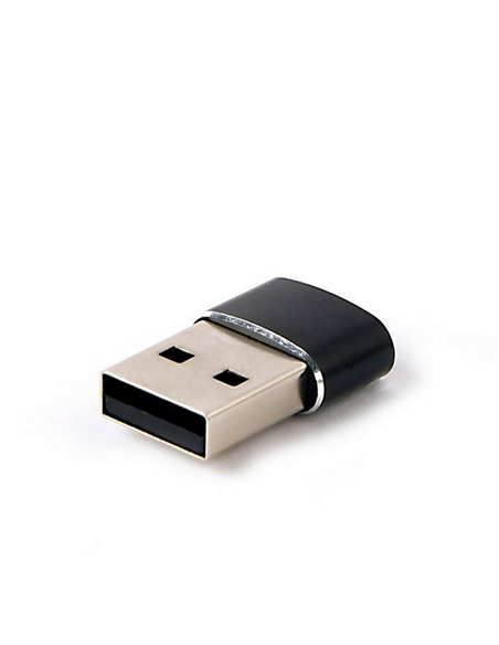 Adaptor pentru cablu USB Cablexpert A-USB2-AMCF-02, USB Type-A (M)/USB Type-C (F), Negru