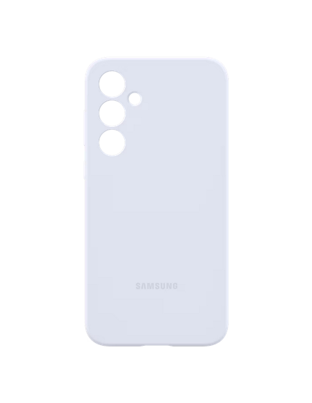 Husă Samsung Silicone Cover pentru Galaxy A35, Albastru deschis