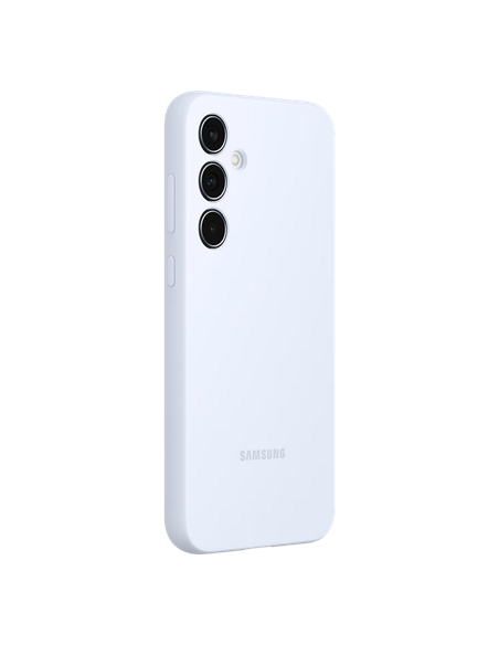 Чехол Samsung Silicone Cover для Galaxy A35, Голубой