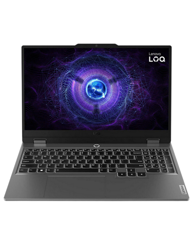 Laptop Gaming 15,6" Lenovo LOQ 15IAX9, Luna Grey, Intel Core i5-12600HX, 24GB/512GB, Fără SO