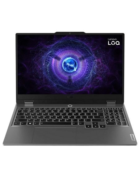 Laptop Gaming 15,6" Lenovo LOQ 15IAX9, Luna Grey, Intel Core i5-12600HX, 24GB/512GB, Fără SO