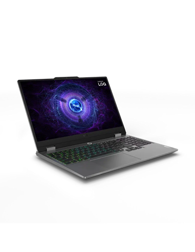 Laptop Gaming 15,6" Lenovo LOQ 15IAX9, Luna Grey, Intel Core i5-12600HX, 24GB/512GB, Fără SO