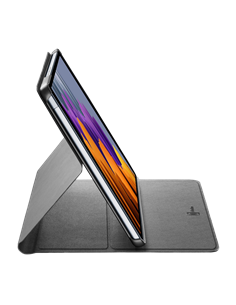 Husă pentru tabletă Cellularline Stand Case pentru Samsung Galaxy S9 FE+, 12,4", , Negru