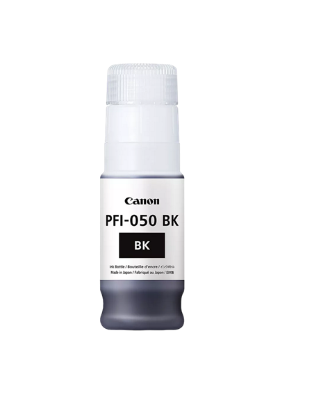 Картридж чернильный Canon PFI-050 BK, 70мл, Чёрный