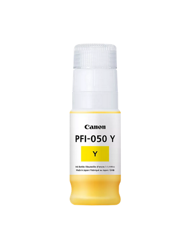Картридж чернильный Canon PFI-050 Y, 70мл, Жёлтый