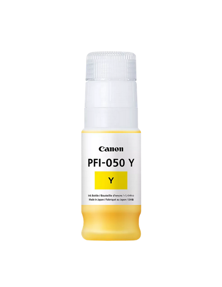 Картридж чернильный Canon PFI-050 Y, 70мл, Жёлтый
