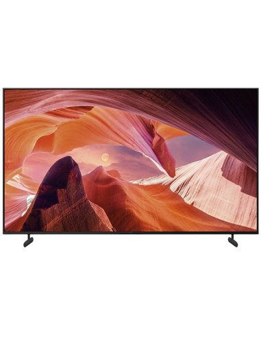 55" LED SMART TV SONY KD55X80LAEP, 3840x2160 4K UHD, Google TV, Negru