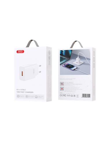 Încărcător XO L127, 18W, Alb