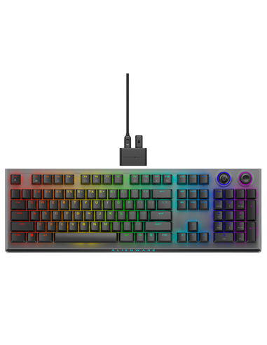 Tastatură DELL AW920K, Fără fir, Partea intunecata a lunii