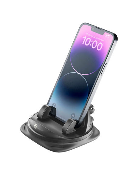 Держатель для смартфона Cellularline Dash Hub 360, Чёрный
